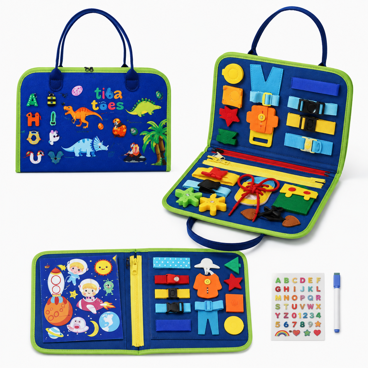 Nebe BusyBook™ - Libro de Actividades Sensoriales para Niños