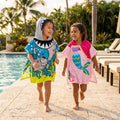 Nebe AquaPoncho™ – Poncho de Baño Infantil con Capucha